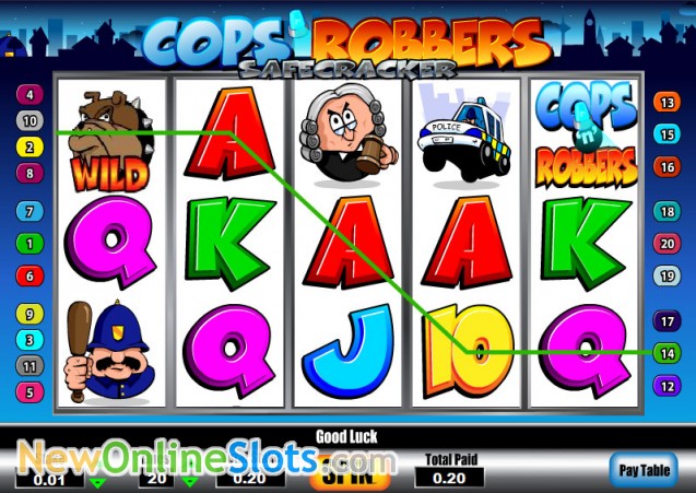 cops and robbers slots uk
