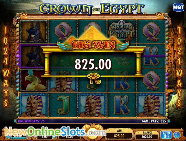 Crown Of Egypt Online Slot