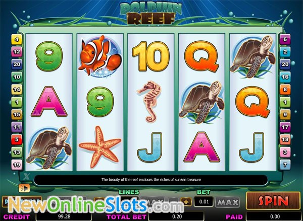 intertops classic casino Dolphin Reef Slot