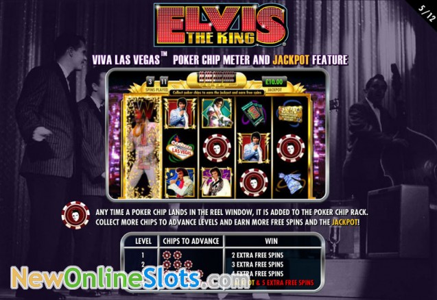 Elvis the king slot machine igt machines