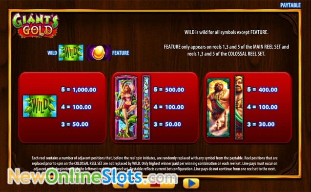 giants gold slot machine online play free