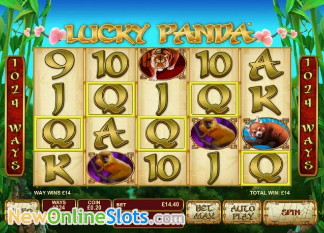 lucky panda slot machine