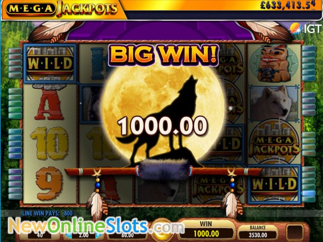 play wolf run slot game online free