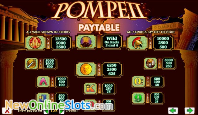 play free pompeii slots