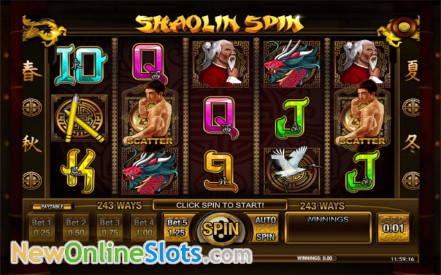 Shaolin Spin slot